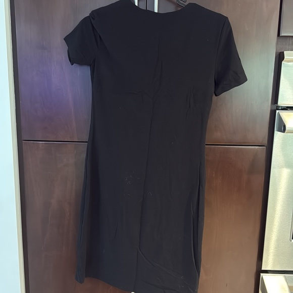 Theory black short sleeve sheath dress - Picture 4 of 8